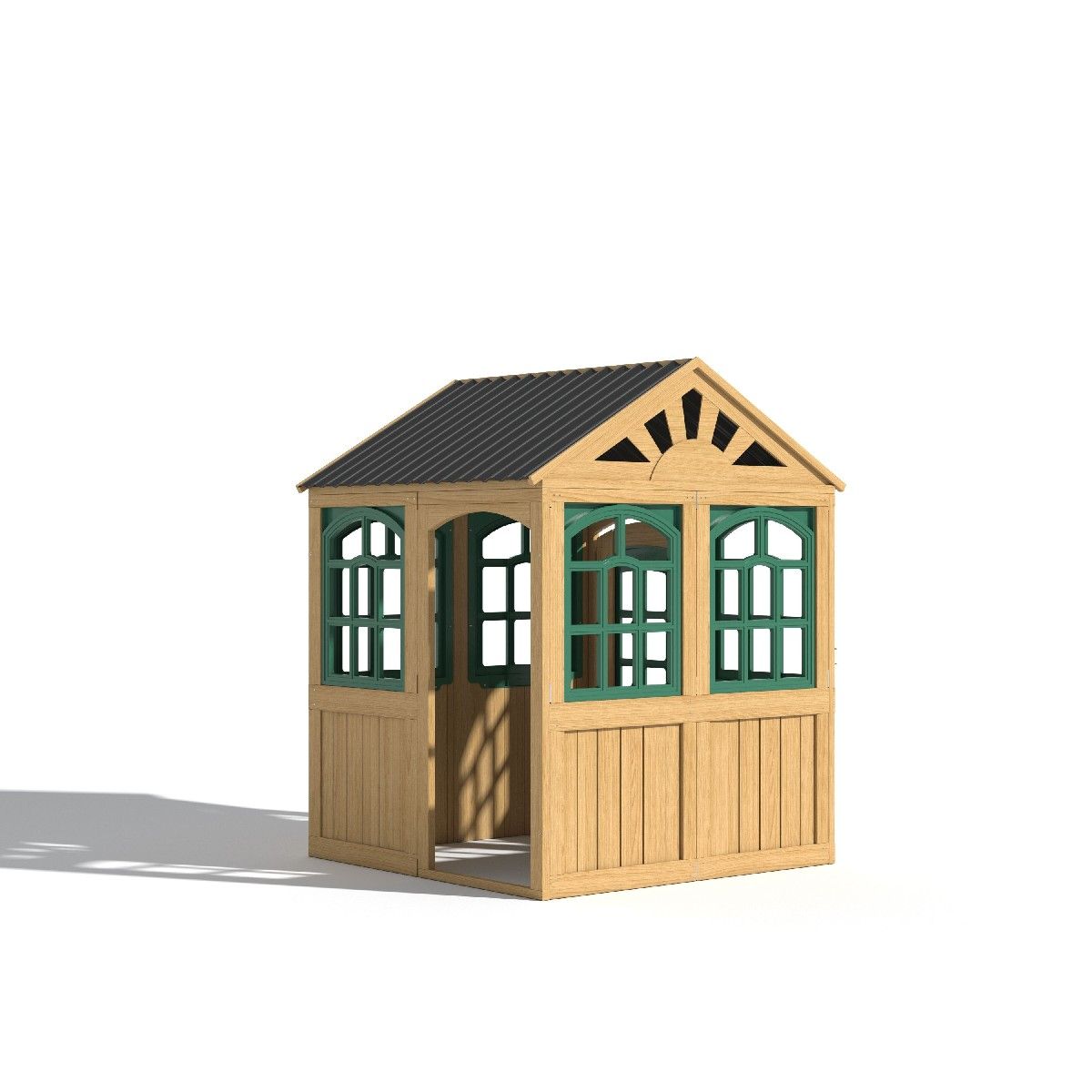Op zoek naar een charmante houten kas om uw tuin te verheffen?