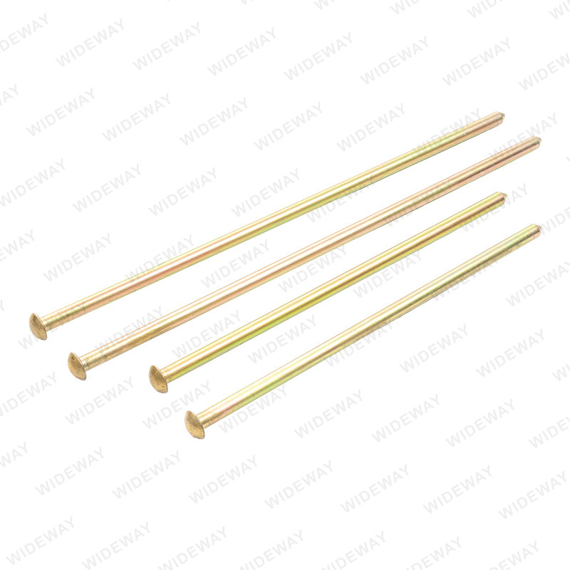 Wat is het belang van zware grondpieken voor swingconstructie?